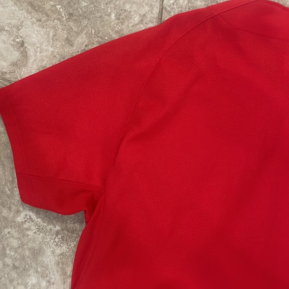 Under Armour Men’s Texas Tech Red Baseball Jersey Sz 2XL - Picture 9 of 12